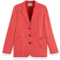 Scotch & Soda Boxy Unlined Single Breasted Blazer