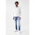 Salsa Jeans French Terry With Peach Touc Genser