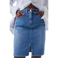 Salsa Jeans Push In Secret Glamour Denim Midiskjørt