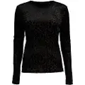 Scotch & Soda Burn Out Langarmet T-skjorte