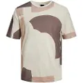 Jack & Jones Blacarnaby Print Plus Size Kortarmet T-skjorte