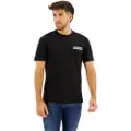 Calvin Klein Raised Concrete Logo Kortarmet T-skjorte