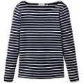 Tom Tailor 1038030 Stripe Langarmet T-skjorte