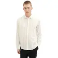 Tom Tailor 1038780 Relaxed Striped Oxford Skjorte Med Lange Ermer