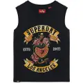 Superdry Tattoo Rhinestone Tank Ermeløs T-skjorte