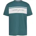 Tommy Hilfiger Reg Linear Cut & Sew Kortarmet T-skjorte