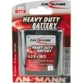 Ansmann 5013091, Engangsbatteri, 4.5V, Sink-Karbon, 4,5 V, 1 stykker, Sort