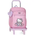 Hello Kitty Carro Hearts & Dot 38cm Trillekoffert