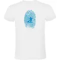 Kruskis Snowboarder Fingerprint Kortarmet T-skjorte