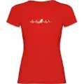 Kruskis Skiing Heartbeat Kortarmet T-skjorte