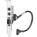 HP - Serial / PS/2 adapter - PCIe - seriell x 1 +