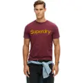 Superdry Classic Core Logo Shadow Kortarmet T-skjorte