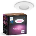 Philips Hue White and Color Ambiance Slim - Forenket søkelys - LED - 8.3 W - klasse E - 16 millioner farger - 2000-6500 K - rund - hvit