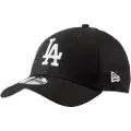 New Era LEAGUE ESSENTIALS 493 BLACK WHITE - - uniseks - czarny