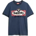 Superdry Cl Ringer Workwear Kortarmet T-skjorte