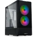Lian Li Lancool 207, Midi Tower, PC, Sort, ATX, Micro ATX, Mini-ITX, Stål, Herdet glass, Spilling