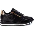 Xti for woman. 14186802-NEGRO Trainers 141868 black (40), Flat, Zip, Casual