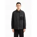 Armani Exchange for man. XM000031AF10323UC001 Black Caban coat (L), Casual, Polyester