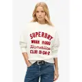 Superdry Workwear Embroiderer Loose Collegegenser