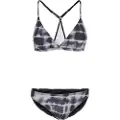 Urban Classics Tie Dye Triangle Back Bikini