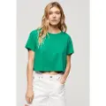 Superdry Slouchy Cropped Kortarmet T-skjorte