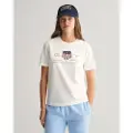 Gant Archive Shield Kortarmet T-skjorte