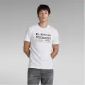 G-Star Distressed Originals Slim Fit Kortarmet T-skjorte