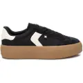 Xti for woman. 14295301-NEGRO Trainers 142953 black (36), Fabric, 3 to 5 cm, Laces, Casual