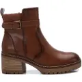 Xti for woman. 14337103-CAMEL Ankle boots 143371 brown (36), 5 to 8 cm, Zip, Casual