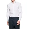 Hackett London for man. HM308232 Slim Fit Oxford Shirt white (150), Cotton, Classic, Long sleeve