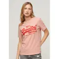 Superdry Embroidered Vl Relaxed Kortarmet T-skjorte