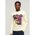 Superdry Neon Travel Loose Collegegenser