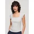Superdry Essential Square Neck Kortarmet T-skjorte