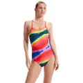 Speedo Allover Fixed Crossback Badetøy