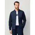Hackett Hybrid Quilt Genser Med Hel Glidelås
