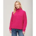 Superdry Slouchy Stitch Genser Med Høy Hals