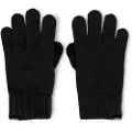 Ecoalf unisex. MCUACGVWOOGL0696W24-319 Wool gloves black (S/M), Casual, Sustainable, Recycled Wool