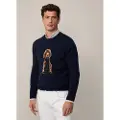 Hackett Harry Intarsia Genser