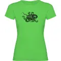 Kruskis Psychedelic Octopus Kvinners T-skjorte Med Korte Ermer
