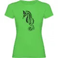Kruskis Seahorse Tribal Kvinners T-skjorte Med Korte Ermer