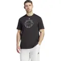 Adidas Aeroready Graphic Kortarmet T-skjorte