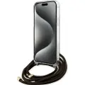 GUESS Guhcp15lhc4sew Iphone 15 Pro 6.1 Crossbody Cord 4g Print Telefondeksel