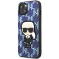 Karl Lagerfeld Klhcp13spmnikbl Iphone 13 Mini 5.4 Monogram Ikonik Patch Telefondeksel