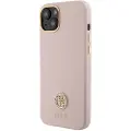 GUESS Guhcp15sm4dgpp Iphone 151413 6.1 Jasno Silicone Strass 4g Telefondeksel
