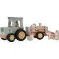 Little Dutch Traktor med tilhenger Little Farm