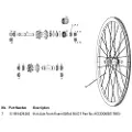 Sram Roam 60/rail 50 Forhjulsaksel