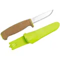 Morakniv 13686, Single/enkelt, Jaktkniv, Drop punkt, Rustfritt stål, Grønn, Limefarget, 23,5 cm
