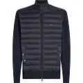 Tommy Hilfiger Mix Media Stand Genser Med Hel Glidelås