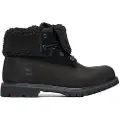 Timberland for woman. TB18149A0011 Leather boots Authentic Mid Warm black (41 W), Flat, Laces, Casual