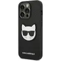 Karl Lagerfeld Klhcp14lsapchk Iphone 14 Pro 6.1 Saffiano Choupette Head Patch Telefondeksel